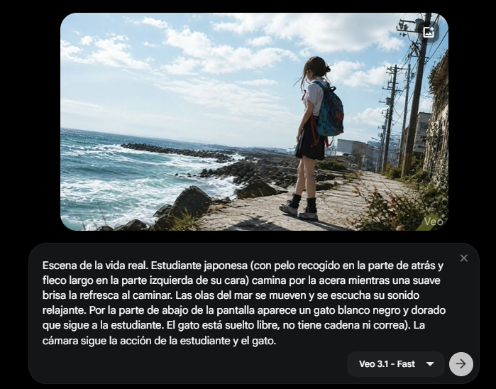 VerdadEsPoder's tweet image. No basta con una buena foto/imagen para lograr un buen video generado por #AI... 
Con un buen prompt, especificando lo que quieres lograr que se traduzca en video, obtendrás mejor resultado que escribiendo solo 2 o 3 palabras genéricas.
 #VEO #AiVideo
Ej.
x.com/VerdadEsPoder/…
