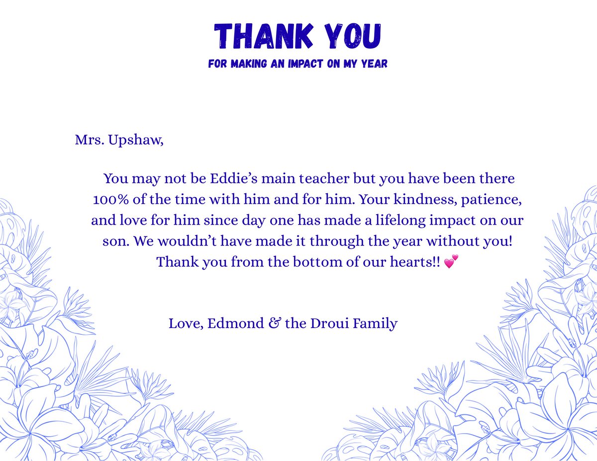 MISDJones's tweet image. Happy teacher appreciation week! This week we will be highlighting the great things parents have to say about their gratitude towards our amazing teachers! 
We 🩷 our teachers at Jones!!

#ExcellenceinAction @Midland_ISD