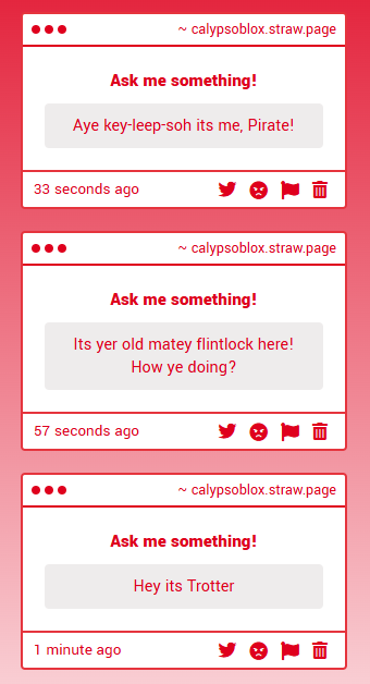Calypso tweet media