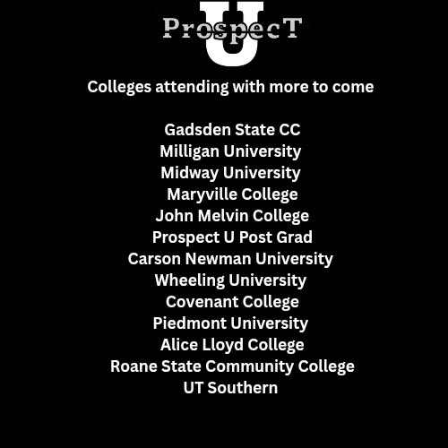 u_prospect's tweet photo. Our upcoming showcase in Tennessee is going to be a huge one. Our goal is to put each player infront of as many college coaches as possible . We will continue to add more colleges as we get closer.  #Tennessee #Knoxville #Nashville  #Chattanooga #Atlanta #Kentucky #Georgia 

Post Grad and Unsigned Juco Players are 
welcome to attend.

- Player Rankings 
- Exposure 
- Scholarship possibilities 
-Used as a tryout for our Top Prospect Games