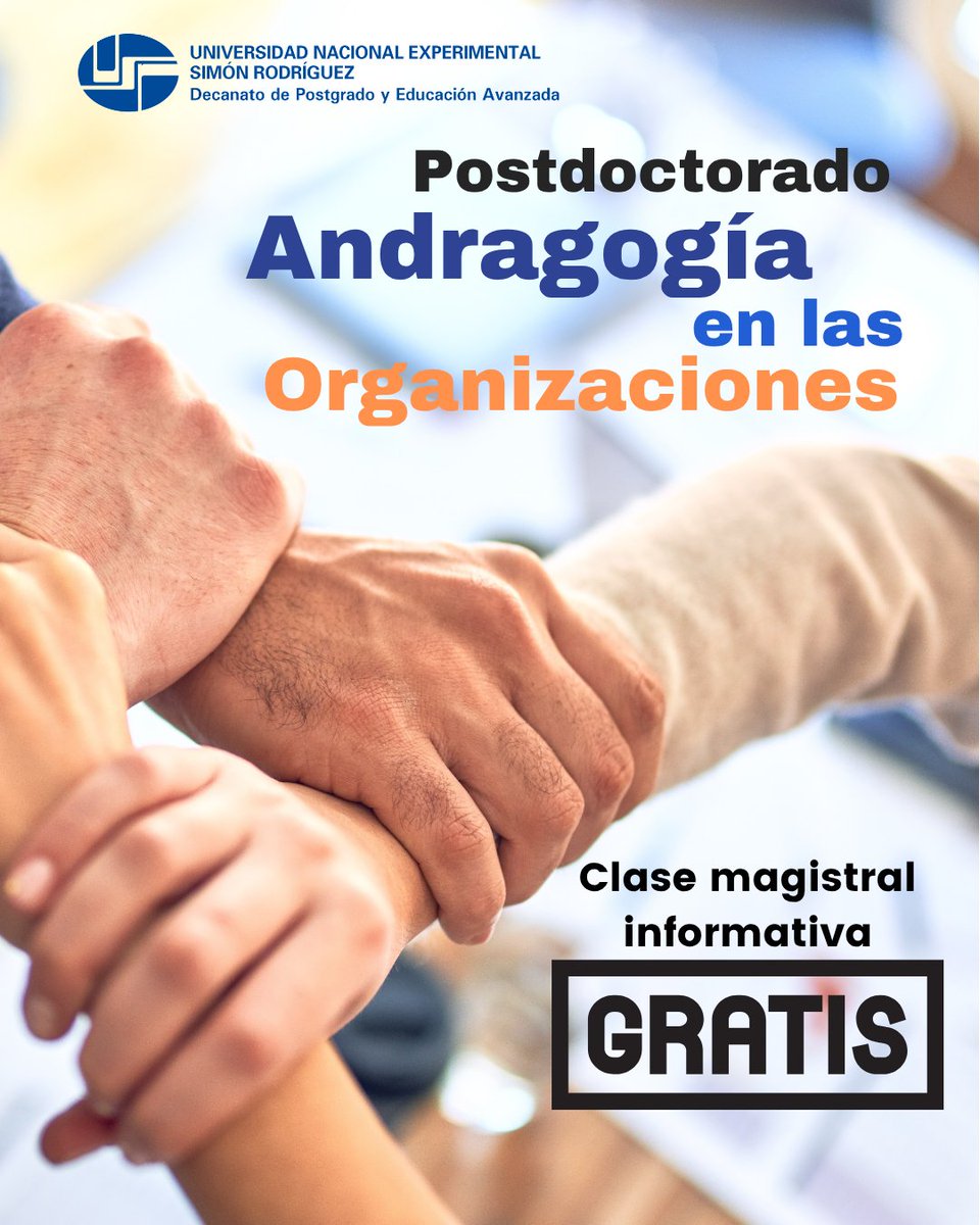 Decanato de Postgrado y Educación Avanzada | UNESR tweet media