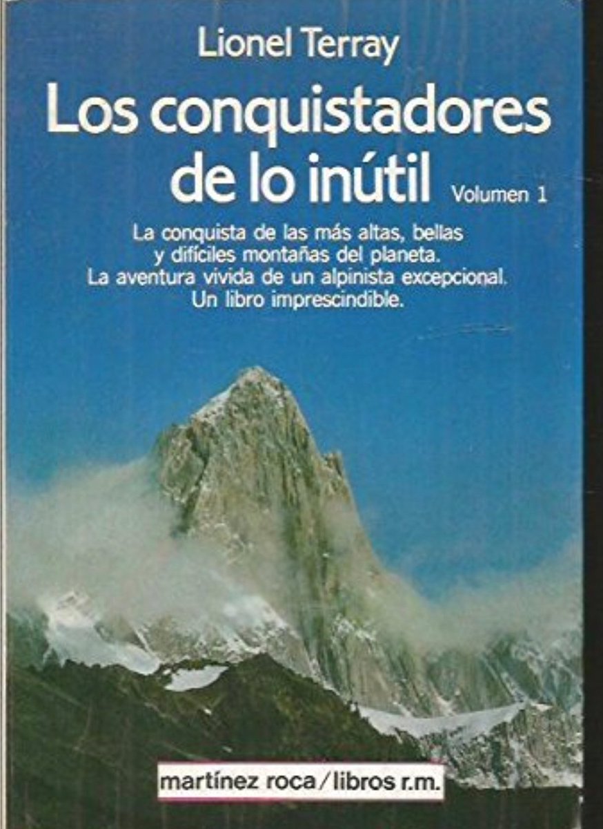 nachogonzalez's tweet photo. @MarcosPereda2 Aunque llego tarde....el mejor libro de montaña https://t.co/c89vXWSrWy