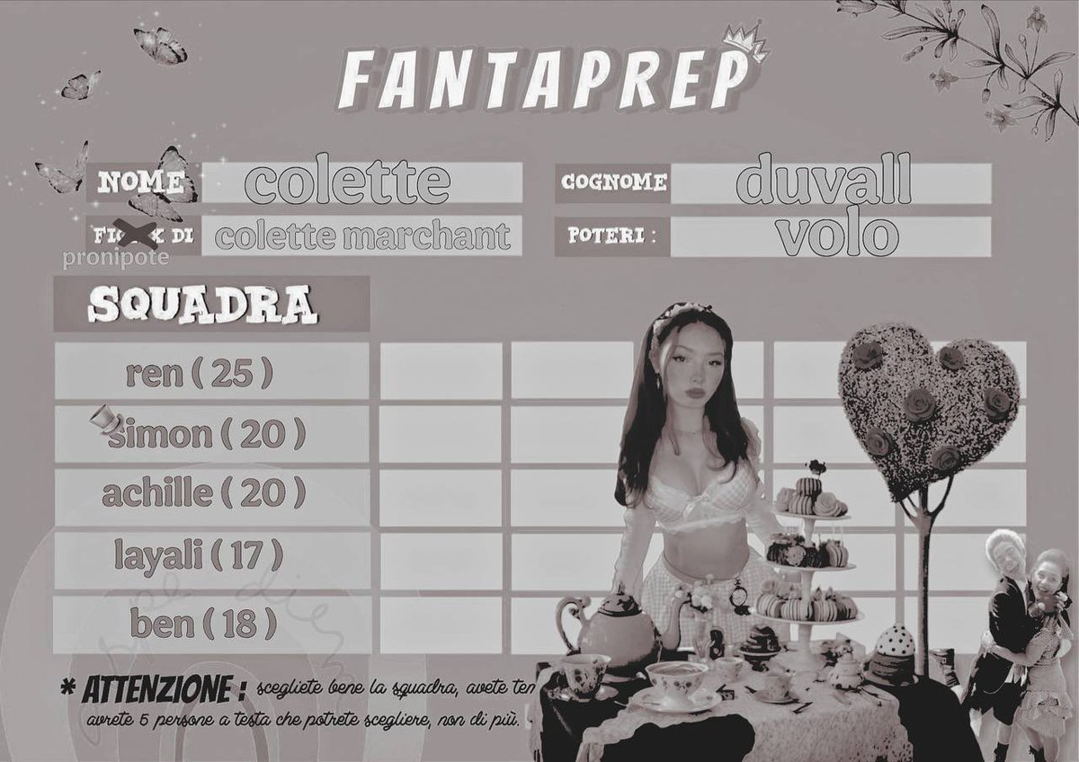 fantaprep's tweet photo. 𝘴𝘲𝘶𝘢𝘥𝘳𝘢 𝘯.𝟣𝟤, offerta gentilmente dalla nostra @DUMBOPREP ! https://t.co/41T9kyWOJH