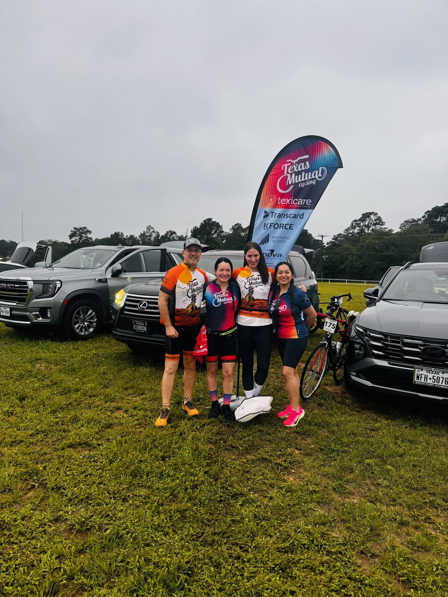texasmutual's tweet photo. For the 13th year, Team #TXMS250 clipped in for the TX MS 150 to help accelerate a cure for multiple sclerosis! We're proud to have raised $53K for @TexasMS150 bringing our 13-year total to $918K+. Grateful for every rider, volunteer &amp; sponsor making this possible. https://t.co/5JONZt8Ygu