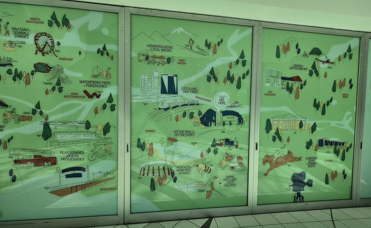 TVPodGuy's tweet image. They put this little display up where The Bay was at Guildford Mall.

#SurreyBC #Vancouver #Canada