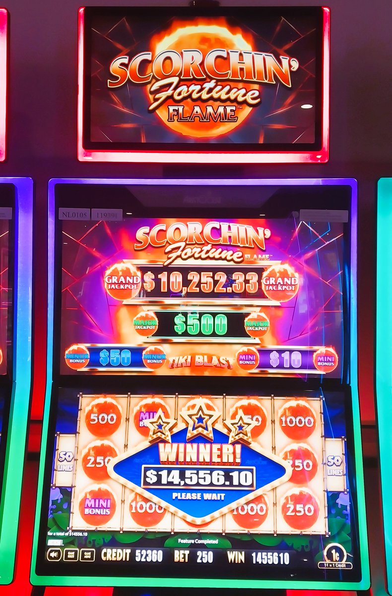 HoChunkMadison's tweet photo. 💰GREEN FOURTEENS🎰

1️⃣ $14,029.40 win on a $4 spin playing Wolf Bound🐺 on 04/29
2️⃣ $14,556.10 win on a $2.50 spin playing Scorchin' Fortune Flame🔥 on 05/02

What machine🎰 is your go-to? Tell us in the comments👇

#Winnings #BIGWIN #ImaginationToCelebration https://t.co/tVj1OUOeQL