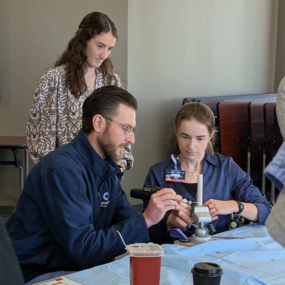 AOFAS's tweet image. Thank you to the faculty and attendees for making last weekend's AOFAS Medical Student BioSkills Workshop at Campbell Clinic a success!

A special thank you to Stryker for supporting the event.

#Orthopaedics #SurgicalSkills #MedicalEducation