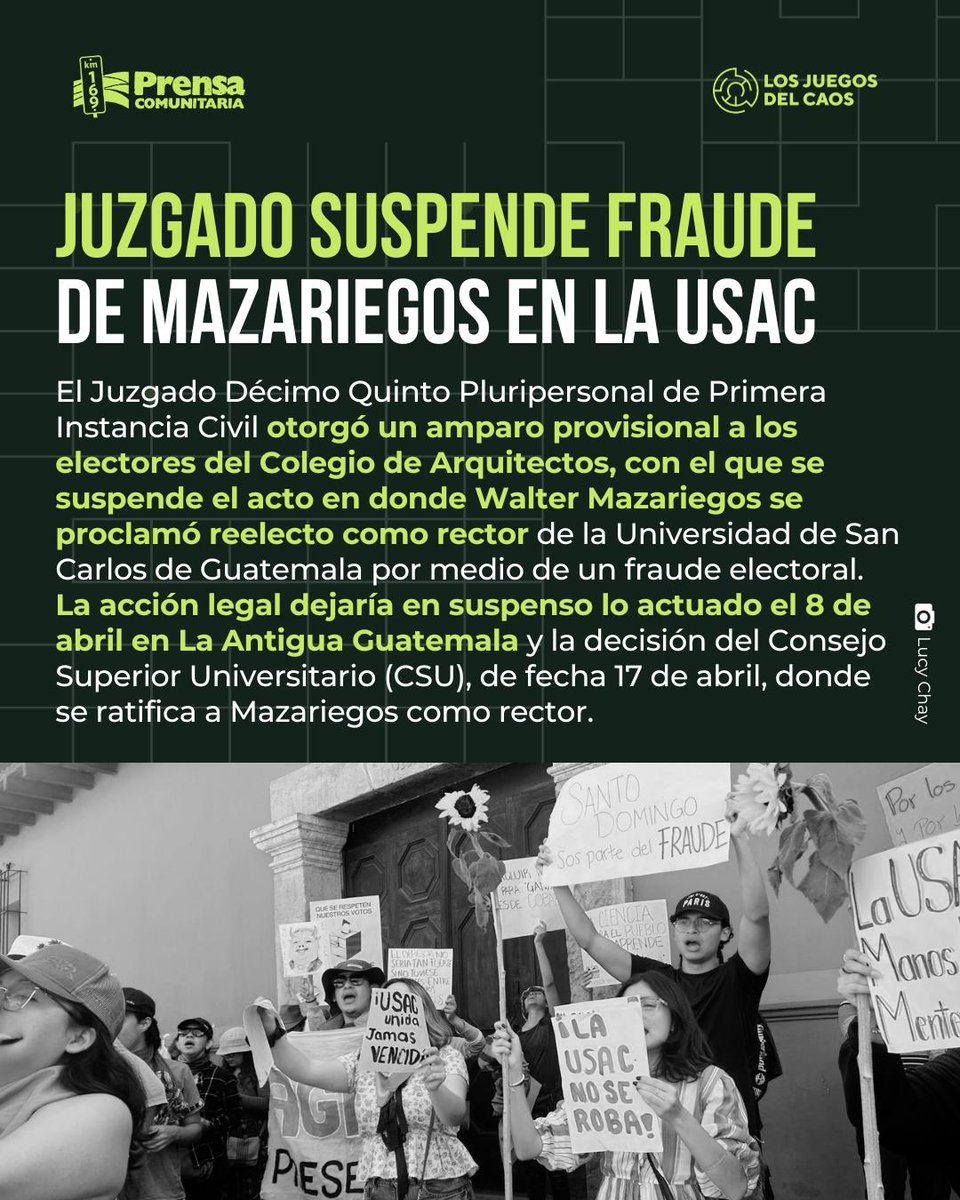 Prensa Comunitaria Km169 tweet media