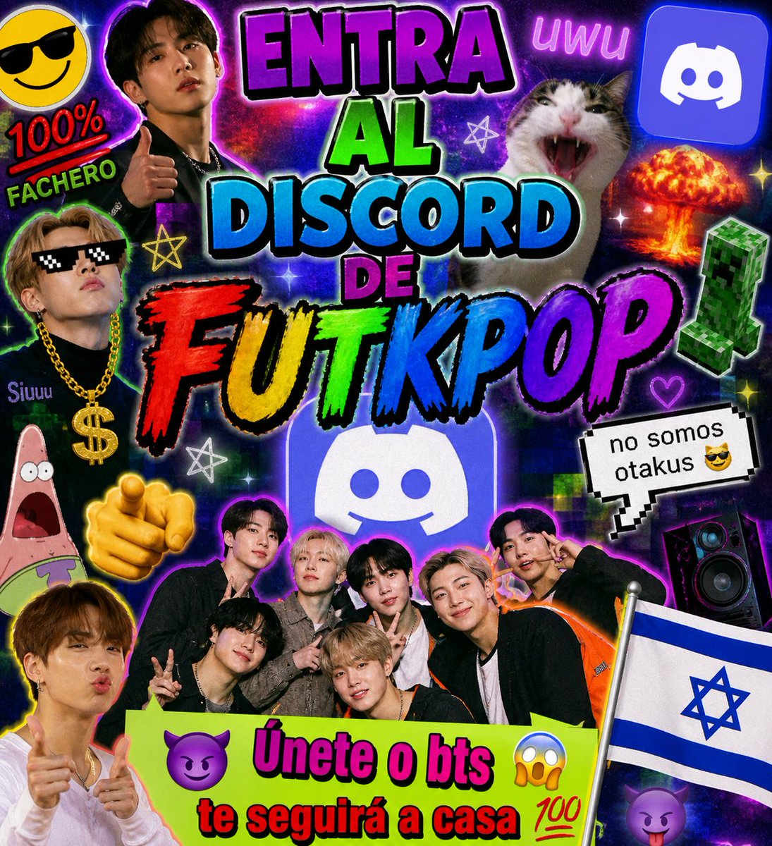 🚨🚨 NO CORTES ESTA CADENA 🚨🚨

🎁 PREMIOS si ganás el prode:
💿 álbum o pcs

Kpop + fut + más 🎧

manda esto al 1-800-000 y entra YA 👇 
discord.gg/B3PVBcxbC