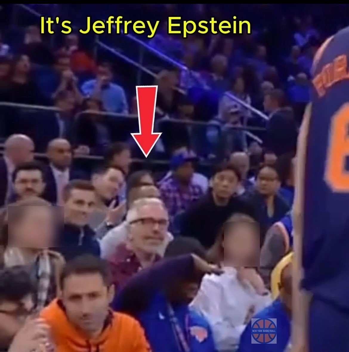 AmericanMJRP's tweet photo. Friendly reminder that these two are Knicks fans #GoSixers https://t.co/BixY1rhz8J