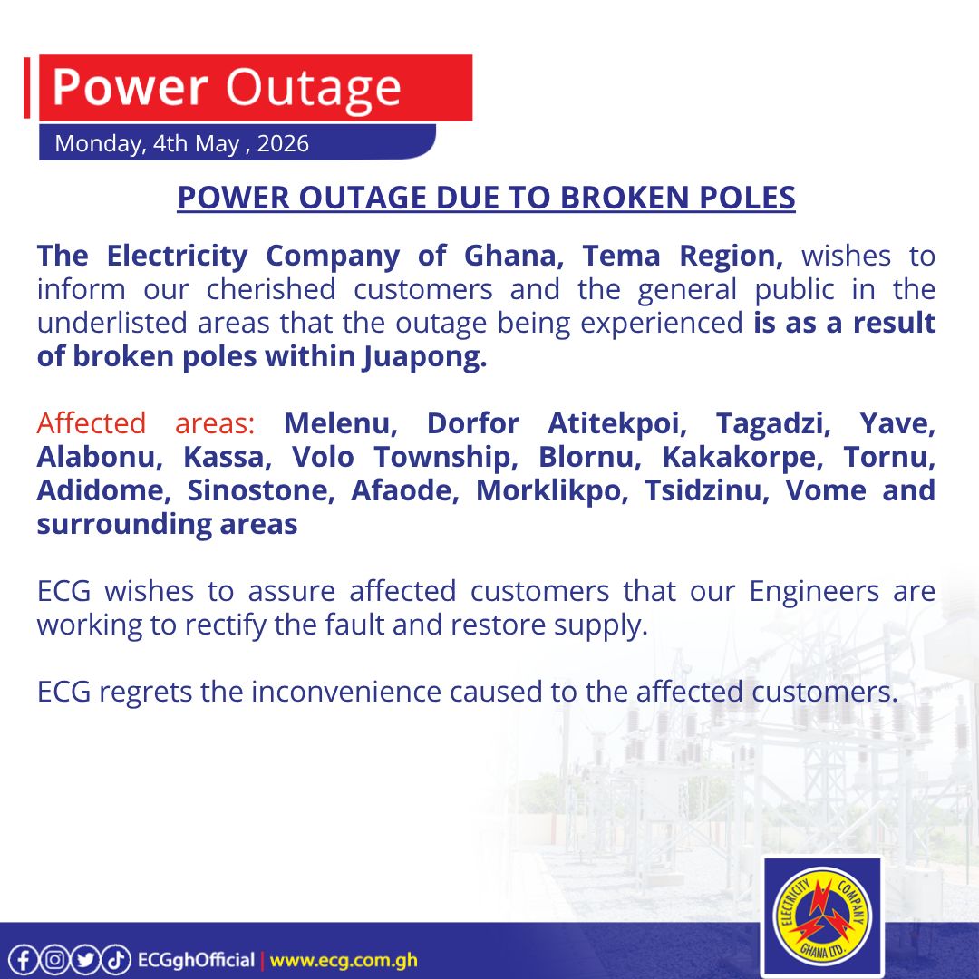 Electricity Company of Ghana Ltd tweet media