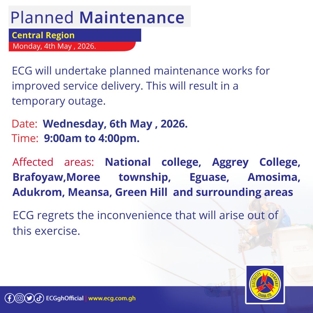 Electricity Company of Ghana Ltd tweet media
