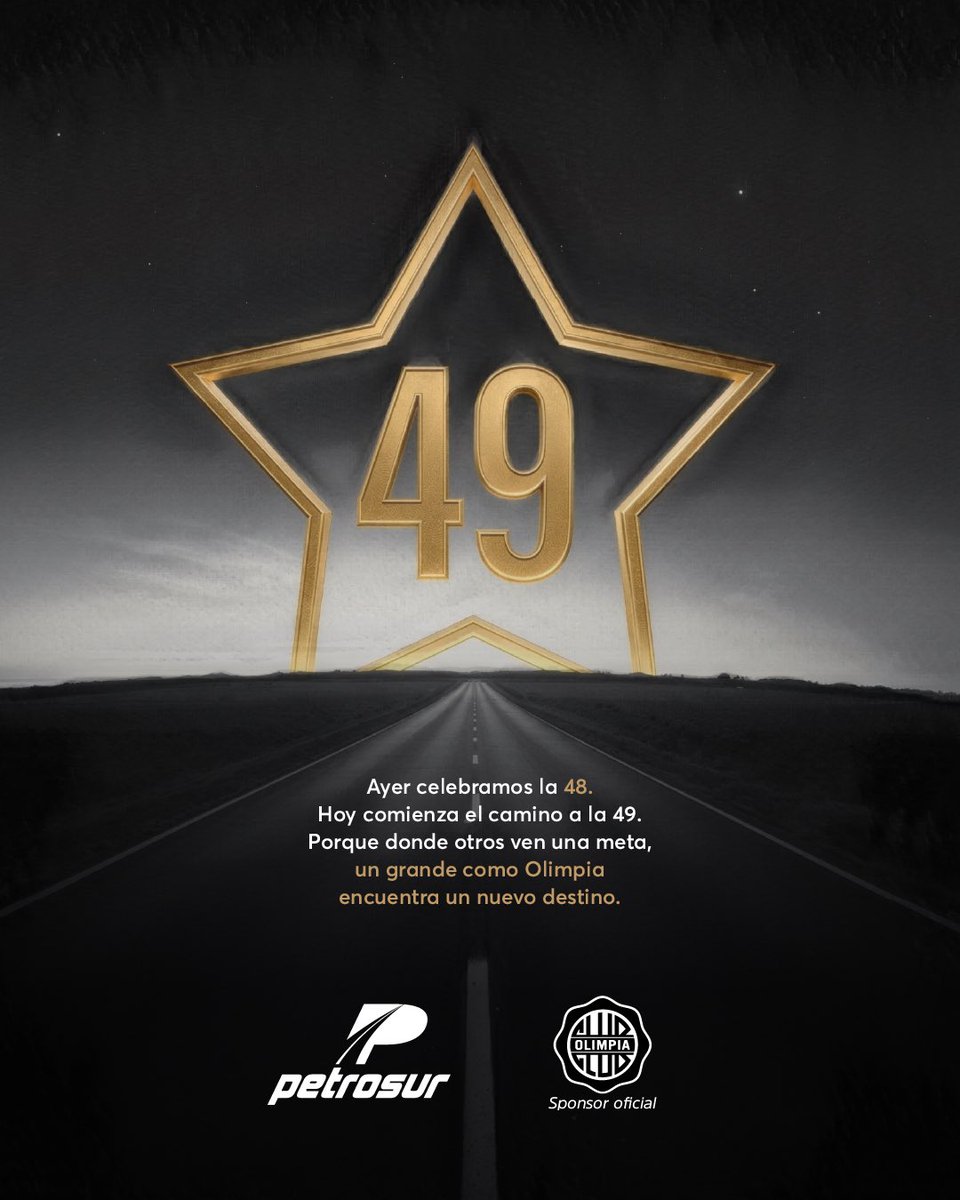 ¡Felicitaciones a @elclubolimpia por el campeonato número 48 del Torneo Apertura! 

¡Vamos juntos hacia el siguiente objetivo! ⭐️🏆

¡Estamos orgullosos de ser Sponsor Oficial del Decano!