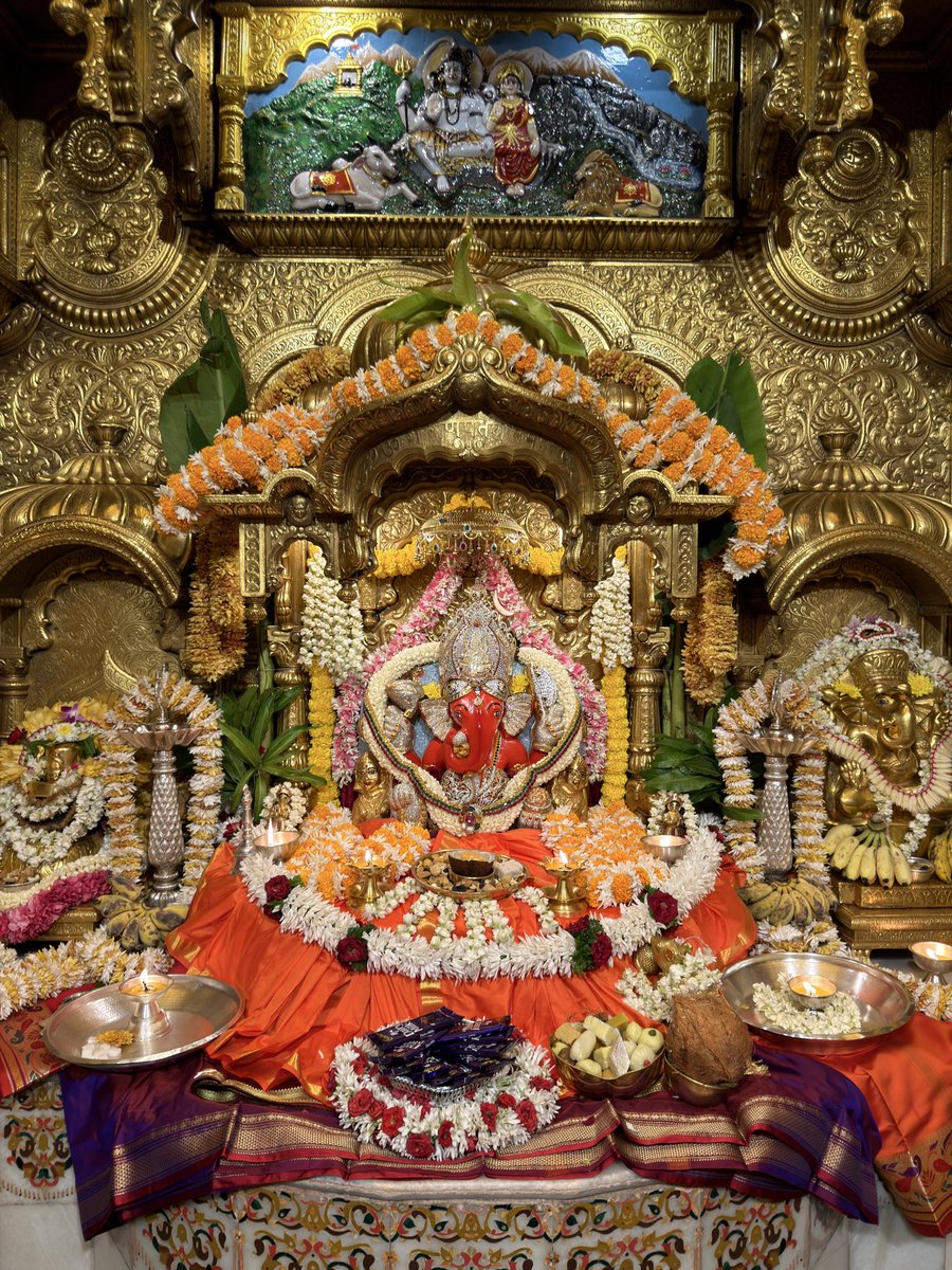 Shree Siddhivinayak Ganapati Temple Trust tweet media