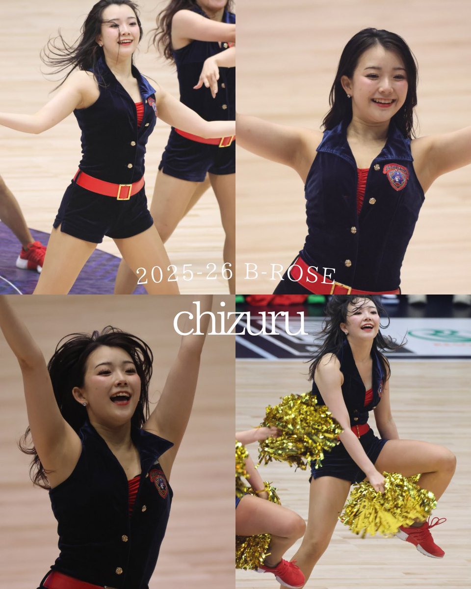 SHU_CORSAIRS's tweet photo. 2025-26最終戦🌹chizuruさん✨
圧倒的な美と素敵な笑顔、躍動感あるパフォーマンスに毎試合元気をいただきました。
お陰様でバスケ、BCORがもっと好きになりました!
いつも多くの観客の中から見つけてくれて有り難うございます🤟🏻✨
#bcorsairs
#bcor
#ビーコル
#brose
#ビーローズ
#chizuruさん https://t.co/nCRnhLP7K7