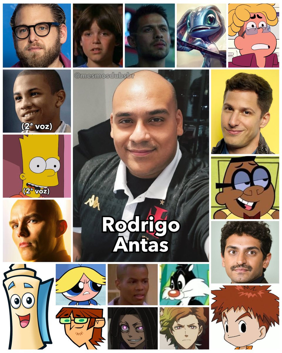 Personagens Com os Mesmos Dubladores! tweet media