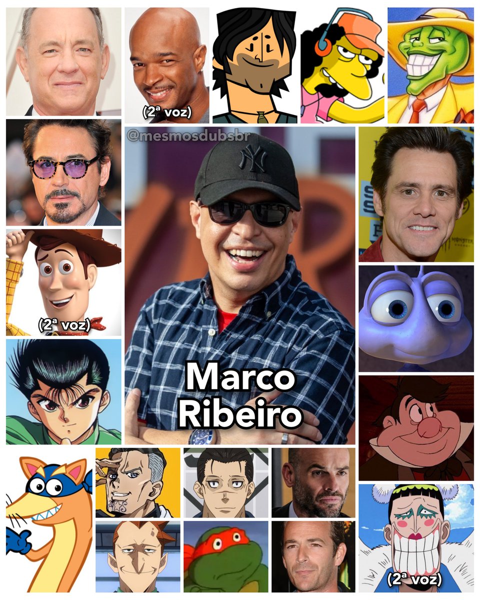 Personagens Com os Mesmos Dubladores! tweet media
