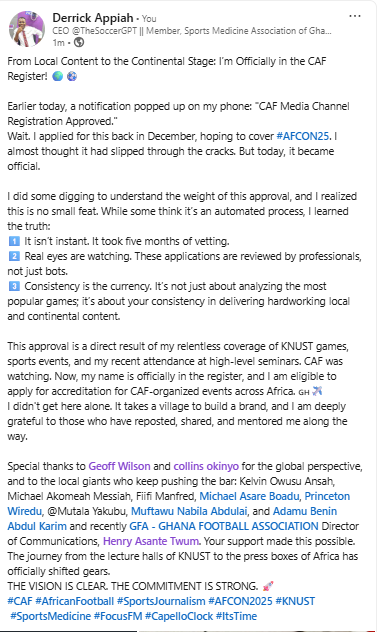 Appiah A. Derrick ⚽ tweet media