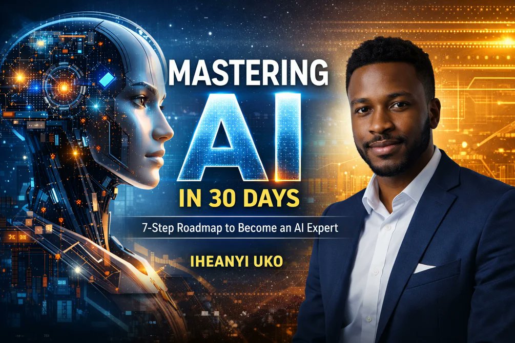 bytebouwers_ai's tweet photo. Want to become an AI Expert in just 30 days? 🤖🔥

My 7-Step Roadmap breaks it all down in a simple, practical, and actionable way.

👉 Grab your copy now: https://t.co/n69y5Zeke1

#AI #ArtificialIntelligence #TechSkills #MasterAI https://t.co/x7PYo4DSpD