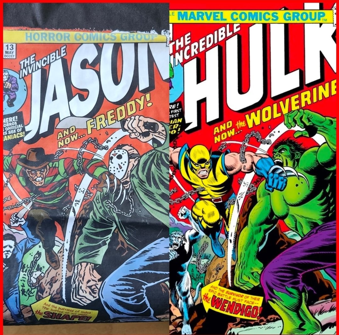 NerdCadiaStands's tweet image. Temu for the WIN!!! #temu #comics #fridaythe13th #halloween #nightmareonelmstreet