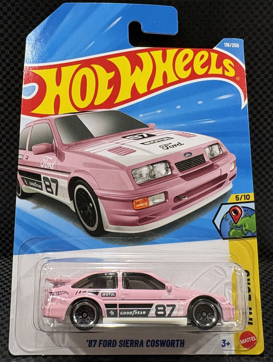 2022Kyo's tweet image. '87 FORD SIERRA COSWORTH
ノートレのシエラだっていいじゃん
#ホットウィール
#hotwheels
#ford