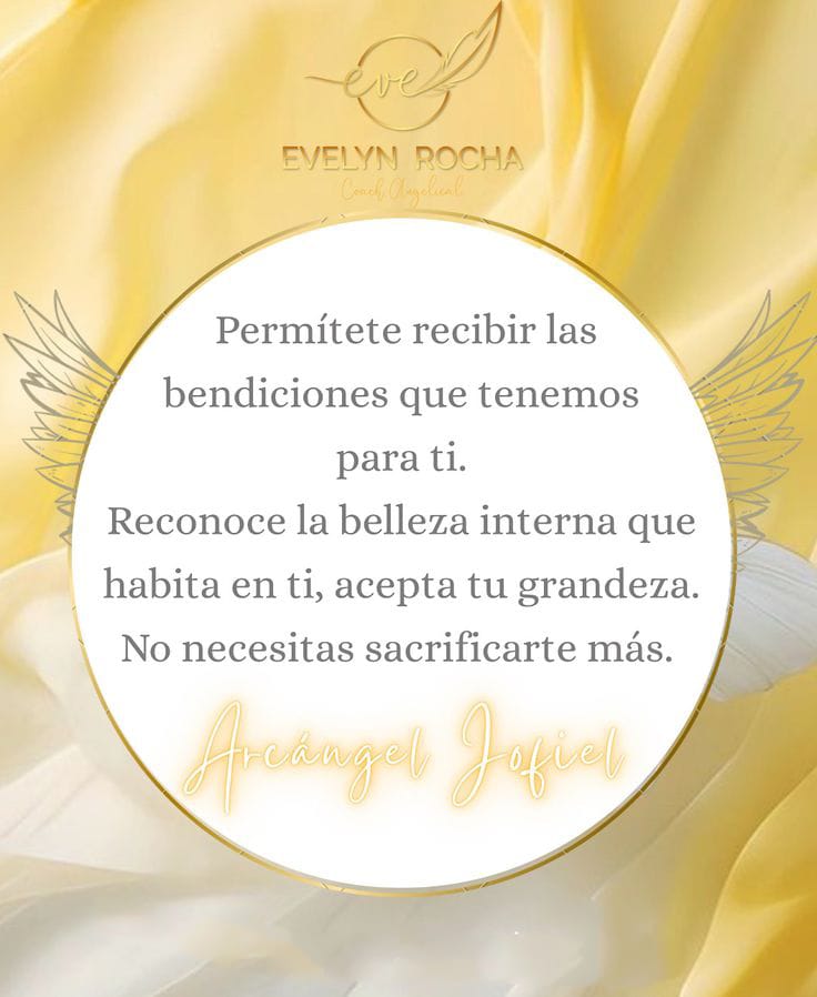 MENSAJE ANGELICAL ✨😇

Feliz y bendecida noche almas bonitas 🤗🌻 Abrazos de luz ✨💕

#feliznoche #goodnight #agradecida