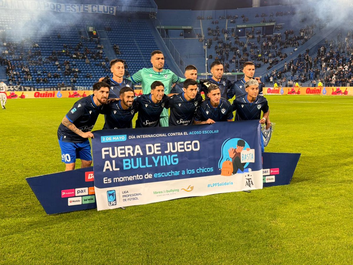 LigaAFA's tweet image. Es momento de escuchar a los chicos y chicas. Cuidarlos y acompañarlos es tarea de todos.

Fuera de juego al #Bullying

#LPFSolidaria