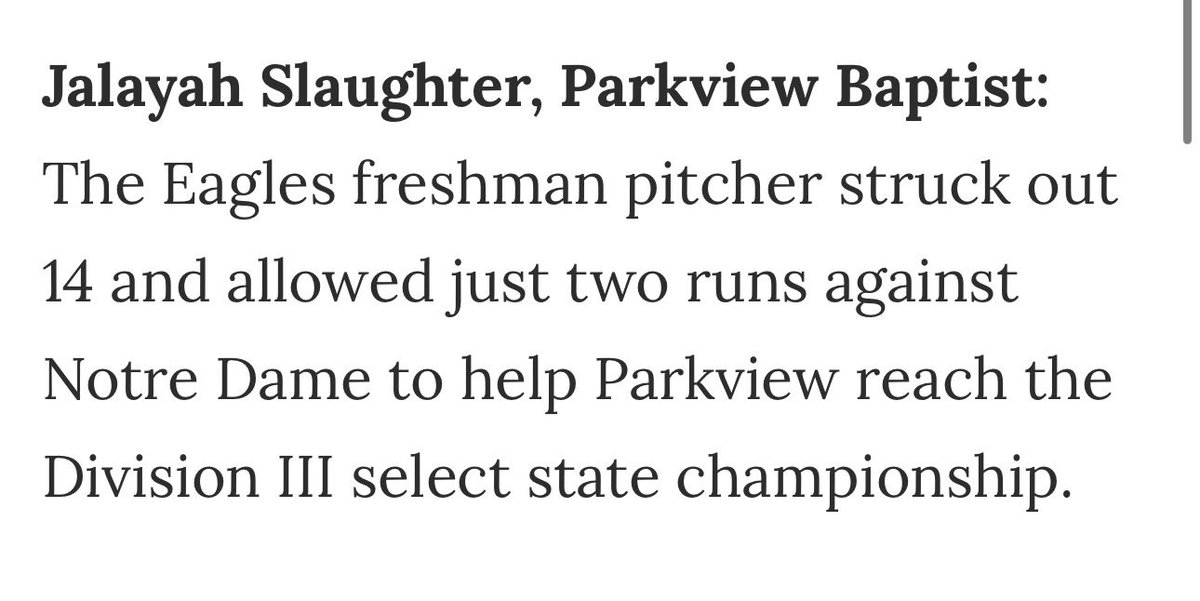 LaySlaughter29's tweet image. High School season ended this weekend. Ended as State Runner Up! So proud of our team! 
Almost summer time! 😎 #Bombers 

@PBSAthletics @LABombersNob @MandiBaldufnsr @ExtraInningSB @LineDsoftball @PrepSoftball @SoftbalAmerica @MikeCoppage1 @446Sports @bombers_fp @TRegalo16