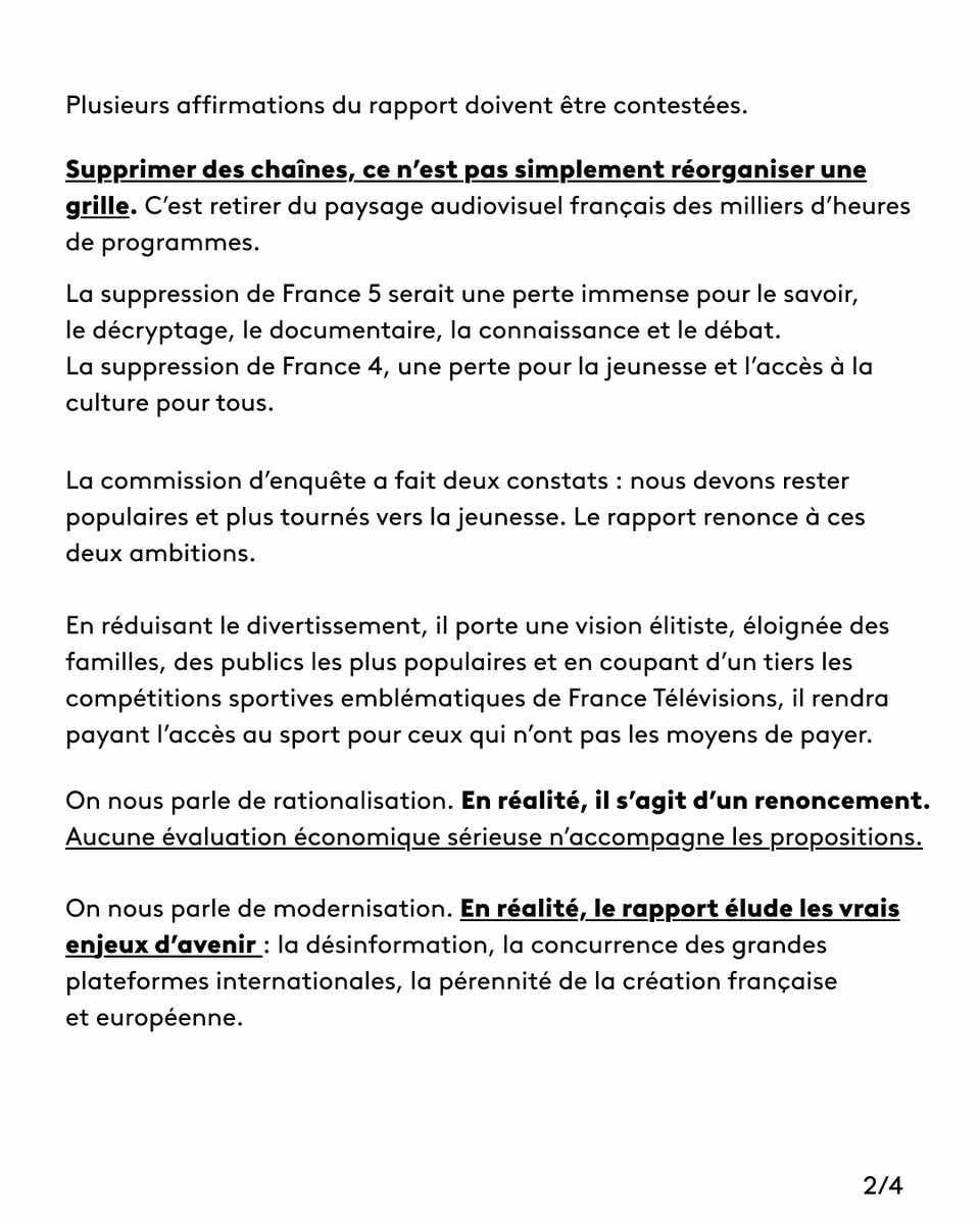 Delphine Ernotte Cunci tweet media