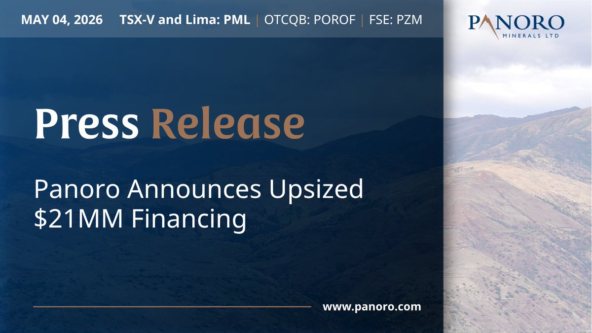 Panoro Minerals Ltd . tweet media