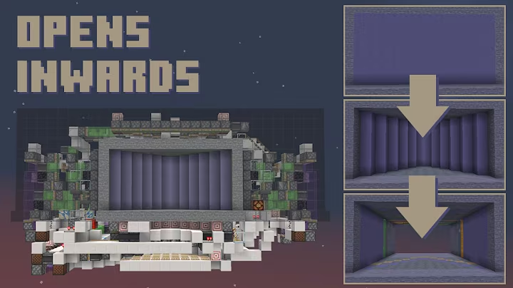 RedstoneContent's tweet photo. Towsti made a piston door with a really unique animation. It's really trippy and cool GO WATCH! https://t.co/3v1peyjtbk https://t.co/jlqUj5MilV