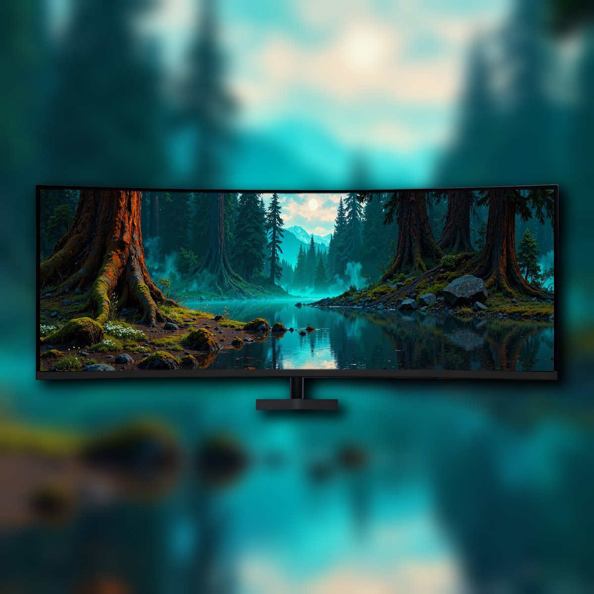 latent_ren42414's tweet photo. Forest River Scene Wallpaper | Moonlit Mountain Panorama | Monitor Wallpaper | Digital Download
β¨ Instantly upgrade your screen. Available now in the shop! π
#5120x1440wallpaper #computerwallpaper #desktopbackground #desktopwallpaper #extrawidewallpaper
https://t.co/gsNdJyxDwW
