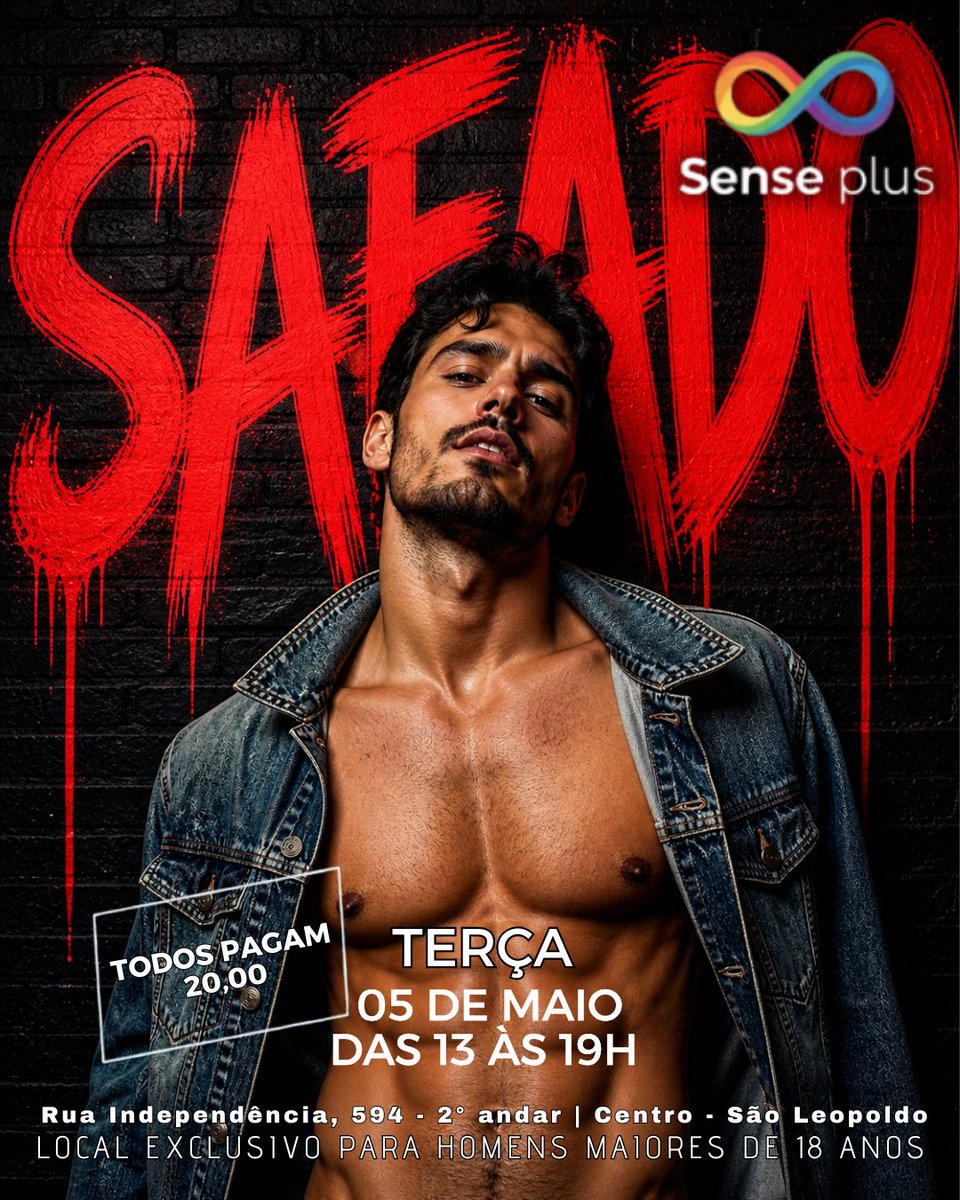 Chamando todos os safad0s nesta terça
Tem promo para todos!
Das 13 às 19hrs