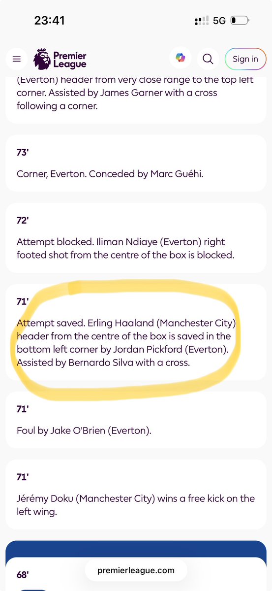 SCatcT0's tweet photo. @OptaJoe Fix or motivate why you are not considered this like a SOT . @premierleague do something! @OptaJoe @bet365 @ManCity @ErlingHaaland https://t.co/JIcLzUqu6X