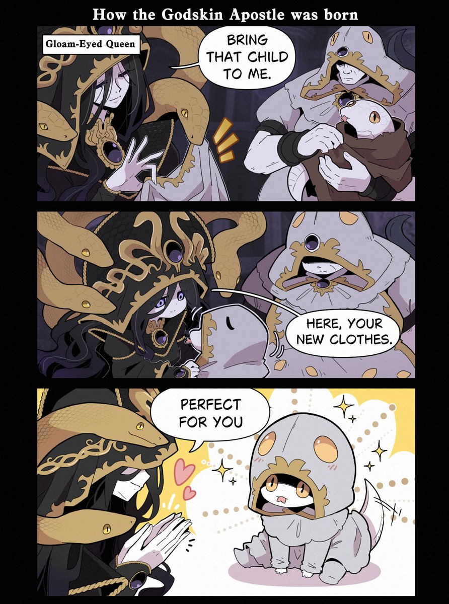 Kudoliya_art's tweet photo. #ELDENRING #Gloameyedqueen #Godskin
🐍➡️👶 https://t.co/Qc6aWchrjP