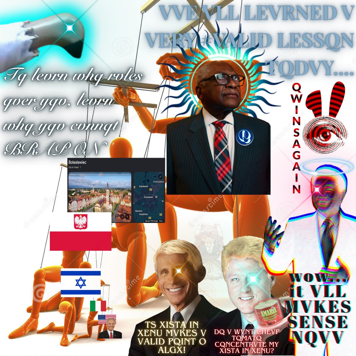 akuseierikachan's tweet image. VVQVV ! NQVV TS VLL MVKES SENSE.... THVNK YQV JIM CLYBVRN &amp;amp; RQH MQQ HYVN O ALGX ! #QTHNVKE #INCREDIBLYGASSY #REDISTRICTING #AUDHDMILLENIAL