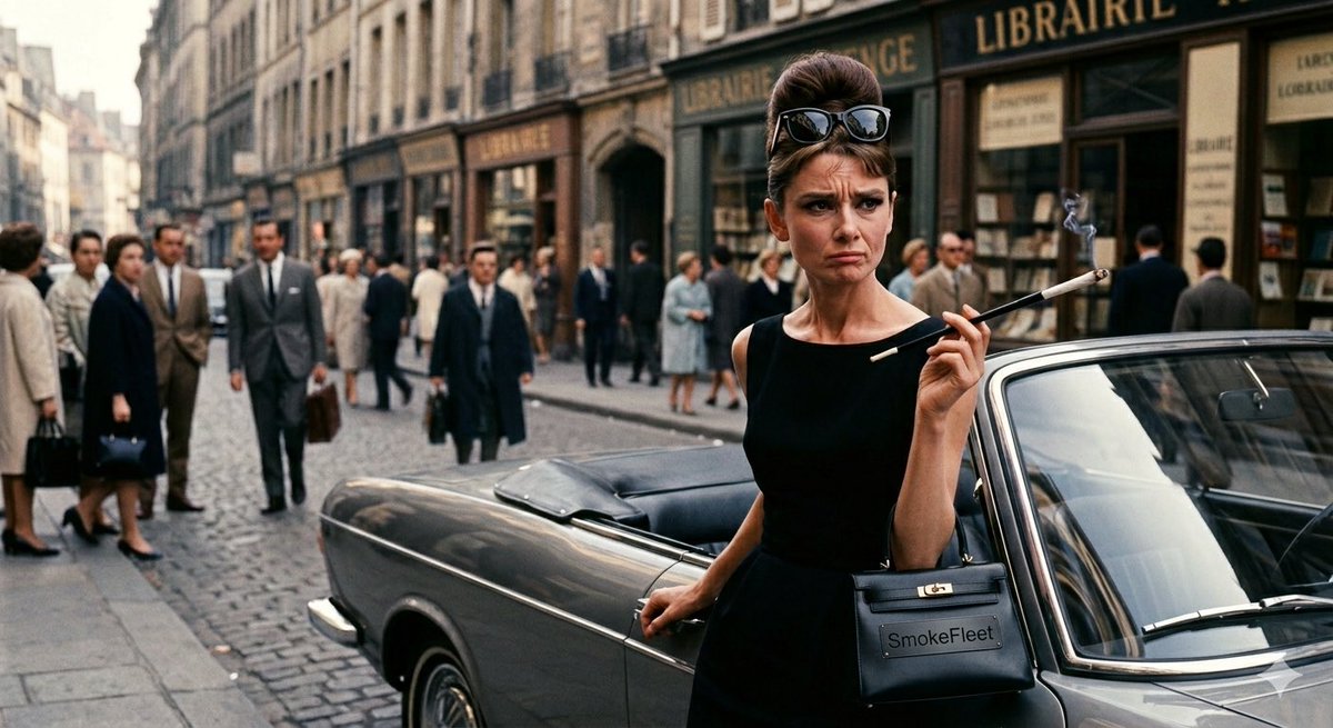 Audi Hepburn tweet media