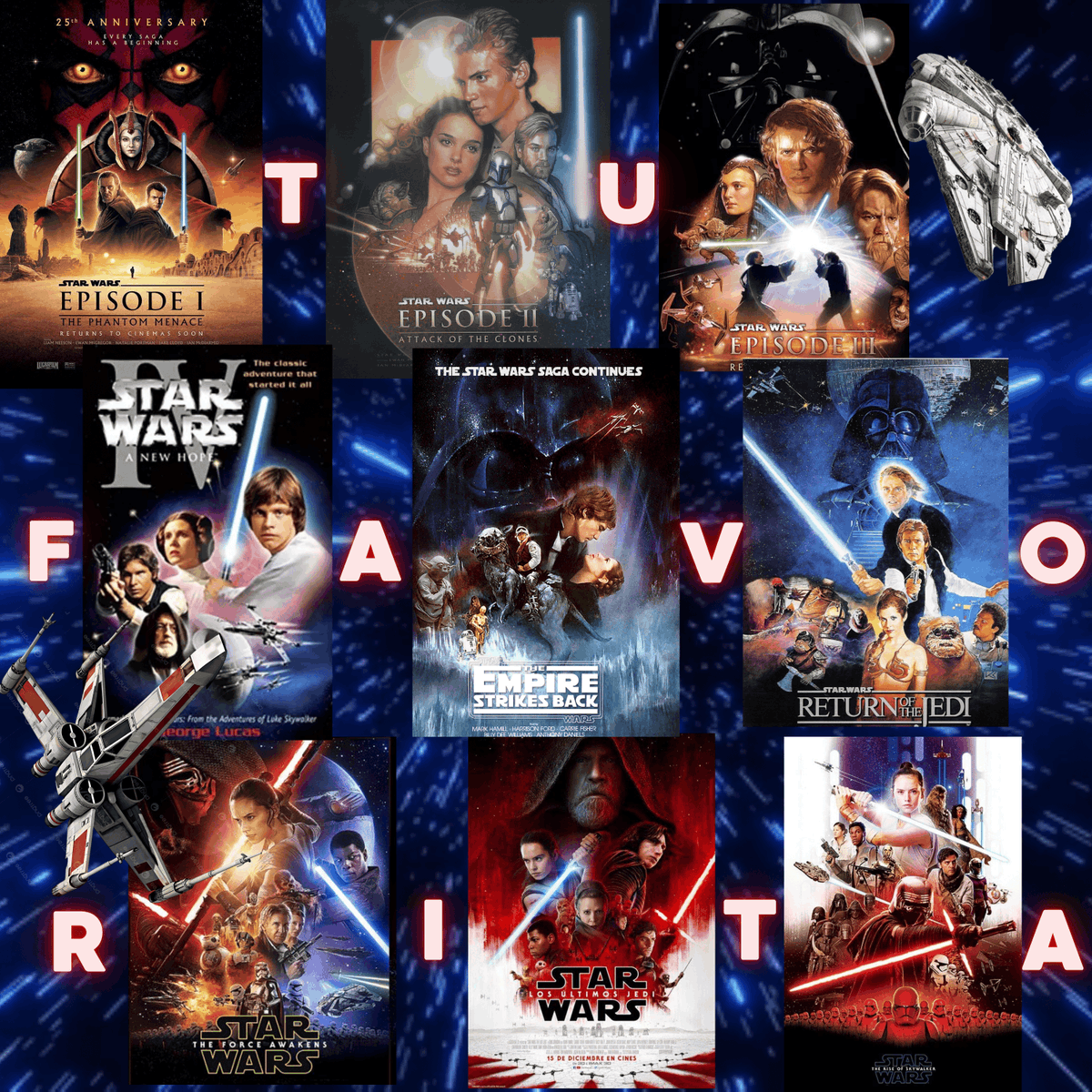 🌌 May the 4th be with you 🛸✨

Hoy celebramos el Star Wars Day
Recordando toda la saga de Star Wars 

👇 Cuéntame:
¿Cuál es tu favorita?

#StarWarsDay #MayThe4thBeWithYou #StarWars #Cine #SagaStarWars