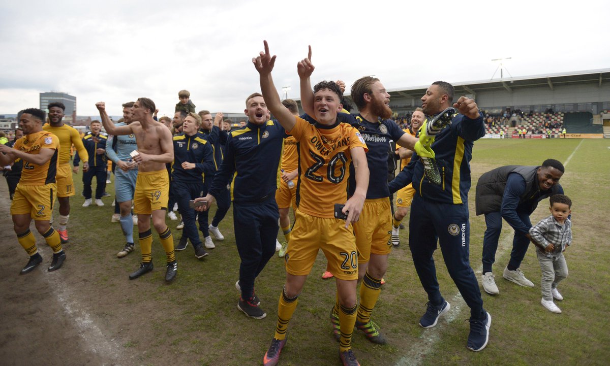 Newport County tweet media