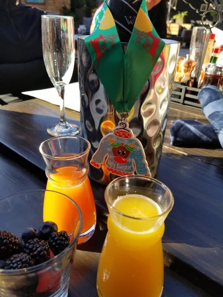 CoffeeTalkJazz's tweet image. Coming off a sold‑out Bounce Back Experience weekend and an amazing award season, the office is in full Monday Mood. It’s cold and windy in LA, so we made it Ugly Sweater Day. Mimosas, strategy, and teamwork. Post your ugly sweater and tag me. #TeamworkMakesTheDreamWork
