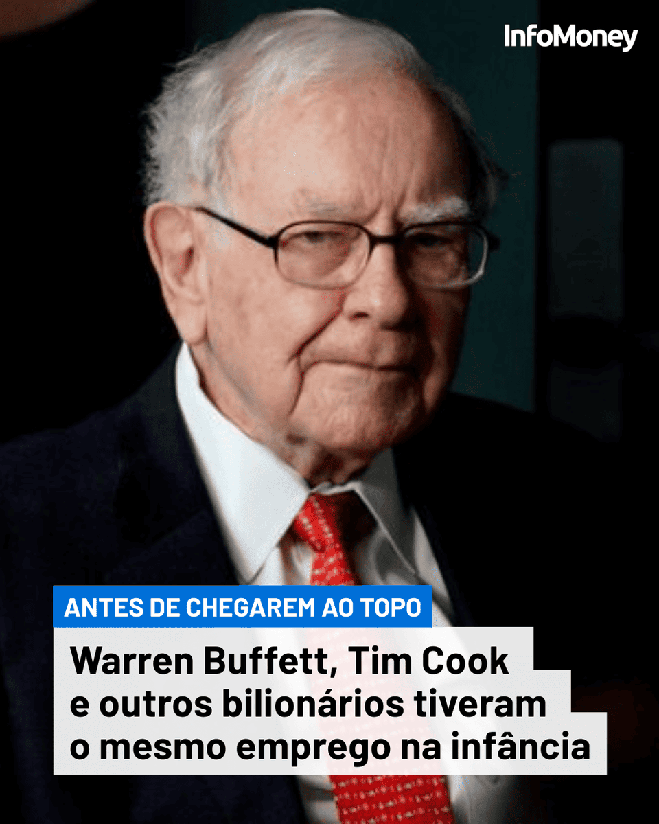 infomoney's tweet image. Antes de chegarem ao topo de grandes empresas, estes famosos começaram suas vidas profissionais entregando jornais.

Leia mais no site do InfoMoney: infomoney.com.br/business/globa…

Foto: Rick Wilking/Reuters

#Business #WarrenBuffett #TimCook #Mundo