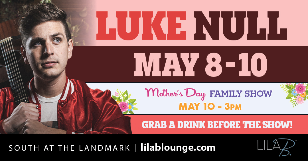 LilaBLounge's tweet photo. @Luke_Null is LIVE Friday, Saturday &amp; Sunday at Comedy Works South!

Swing by Lila B Lounge before or after the show for drinks, bites, and a little extra fun! 🍸😄

📍Lila B Lounge is on the 1st floor of Comedy Works South https://t.co/bxMs8rXA3m