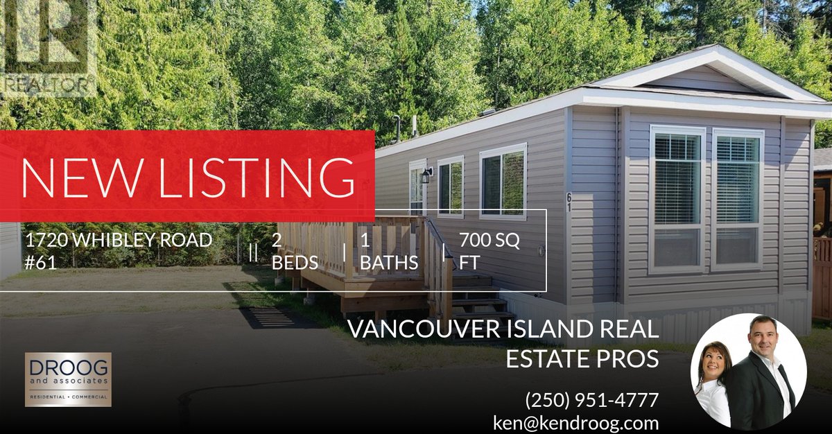virepros's tweet photo. 📍 New Listing 📍 Take a look at this fantastic new property that just hit the market located at 1720 Whibley Road #61 in Errington. Reach out here or at (250) 951-4777 for more information https://t.co/2Tqb3FuEp0 https://t.co/sVkuwVTKzd
