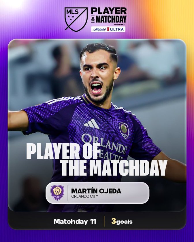 MLS_fra's tweet image. 🌟🇦🇷MARTIN OJEDA EST ÉLU MEILLEUR JOUEUR DE LA 11ème JOURNÉE DE MLS.

Énorme prestation de l’argentin en inscrivant un triplé face à l’Inter Miami pour contribuer à la victoire.👏

#MLS | #Quakes74