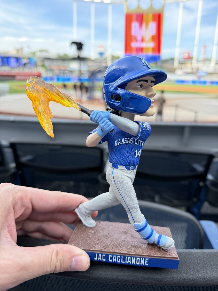 Cags bobblehead night 🔥#Royals