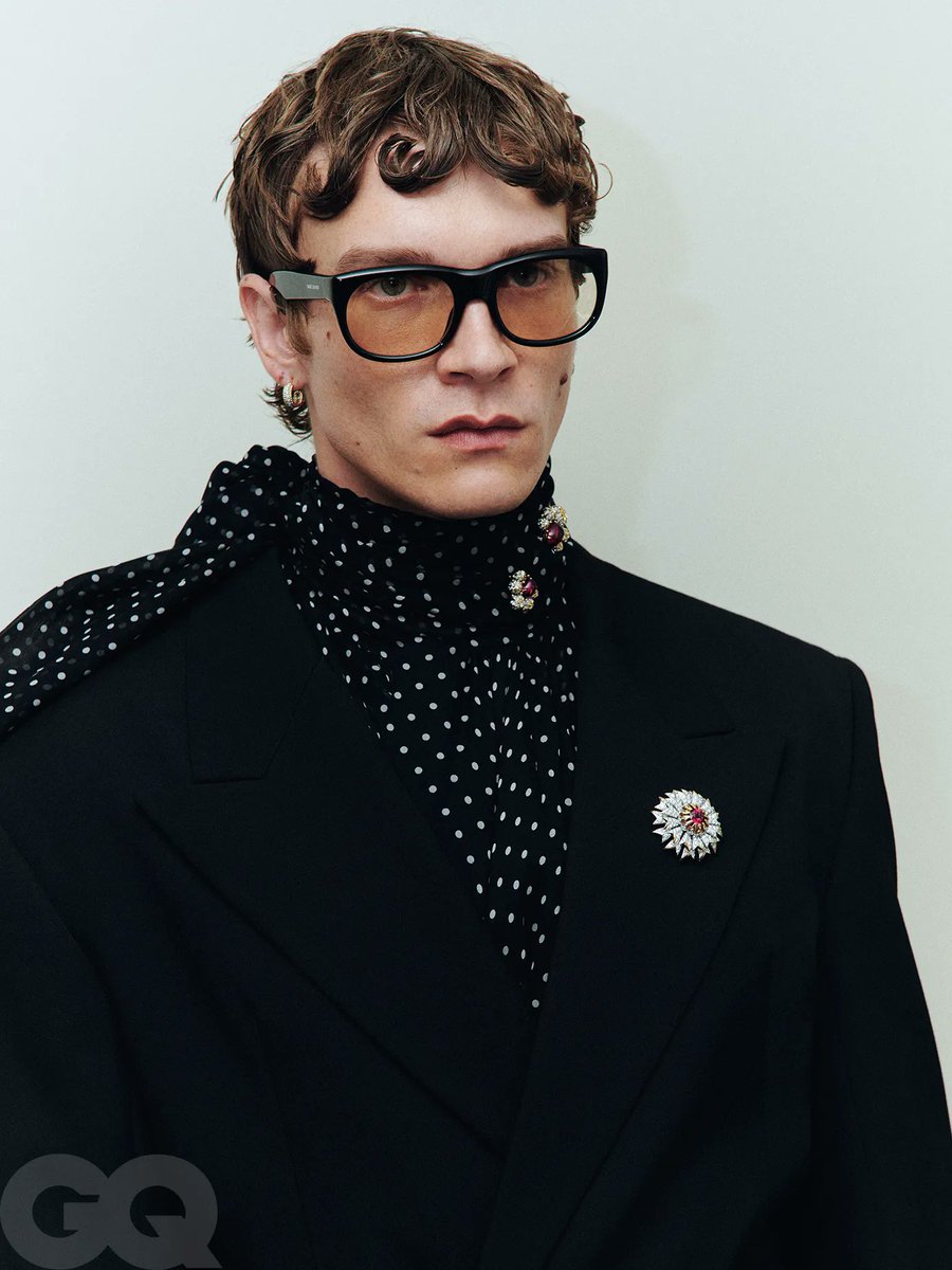 connorstupdates's tweet photo. GQ Magazine interviewed Connor Storrie prior to his Met Gala debut:

“GQ: How are you feeling today? What’s your headspace right now?

Connor Storrie: I feel good. I mean, I love my look. I’m really happy with what Anthony [Vacarello] pulled together, and I’m really happy with the guidance and the ideas that James [Yardley] had. And it’s really cool to watch something start out as just a conversation and a concept and come to fruition. So I’m happy. I’m feeling confident. I love New York. I always love whenever I get the chance to be here.”

🔗 Read the full interview: https://t.co/nwoilIhef1