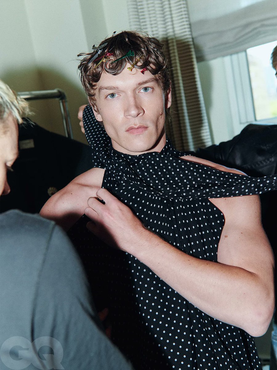 connorstupdates's tweet photo. GQ Magazine interviewed Connor Storrie prior to his Met Gala debut:

“GQ: How are you feeling today? What’s your headspace right now?

Connor Storrie: I feel good. I mean, I love my look. I’m really happy with what Anthony [Vacarello] pulled together, and I’m really happy with the guidance and the ideas that James [Yardley] had. And it’s really cool to watch something start out as just a conversation and a concept and come to fruition. So I’m happy. I’m feeling confident. I love New York. I always love whenever I get the chance to be here.”

🔗 Read the full interview: https://t.co/nwoilIhef1