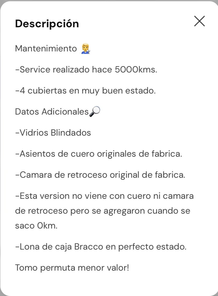FranRaineri's tweet photo. @ayrtonmacielok @dieCp @V6marketplace Correcto! En la publicación lo aclaramos. https://t.co/44fagQgMOh