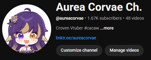 Aurea Corvae 🌟🐦‍⬛ Crow Vtuber tweet media