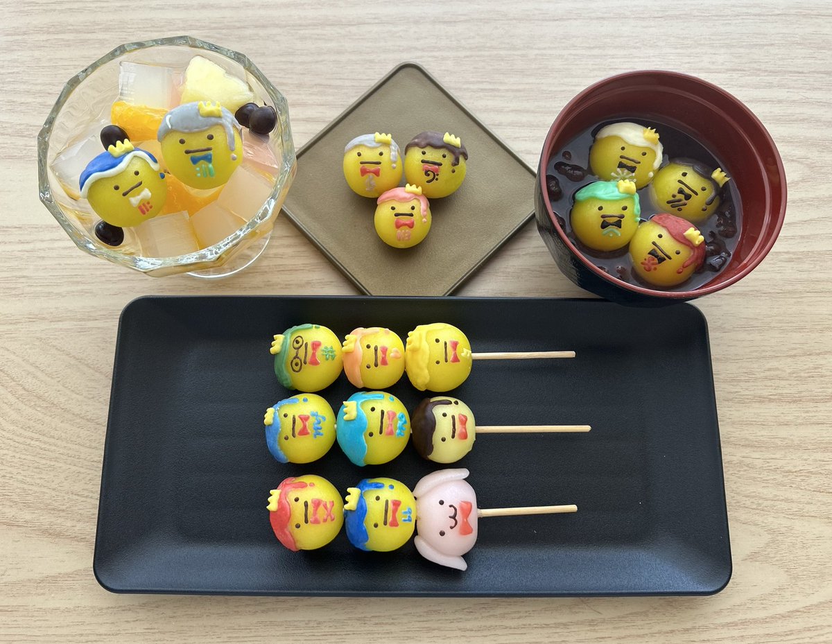 こどもの日おめでとう！🎏

アイナナだんご🍡
頑張って作ったから再掲でお祝い